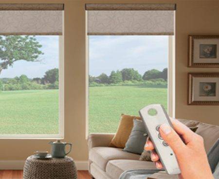 Motorized shades and curtains