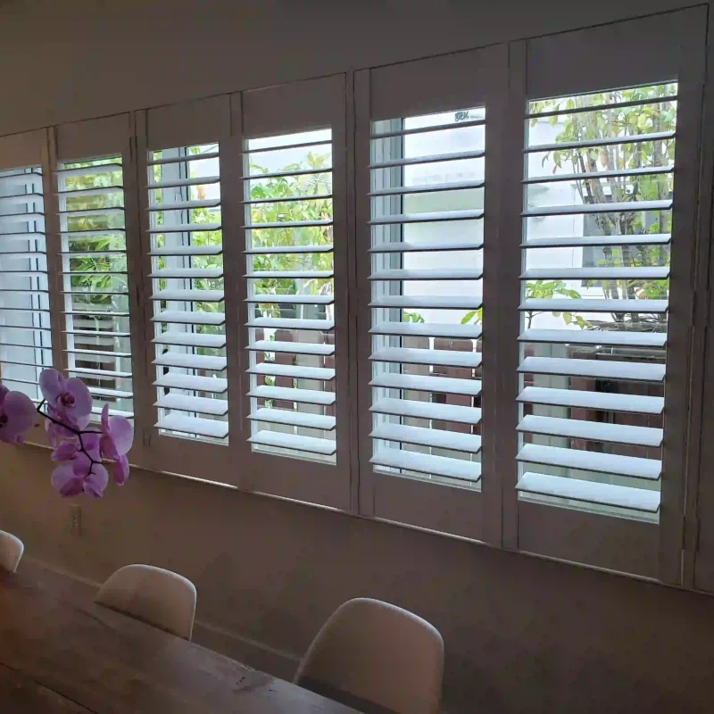 Enhance the beauty and functionality of your home with Plantation Shutters H.D. for windows.