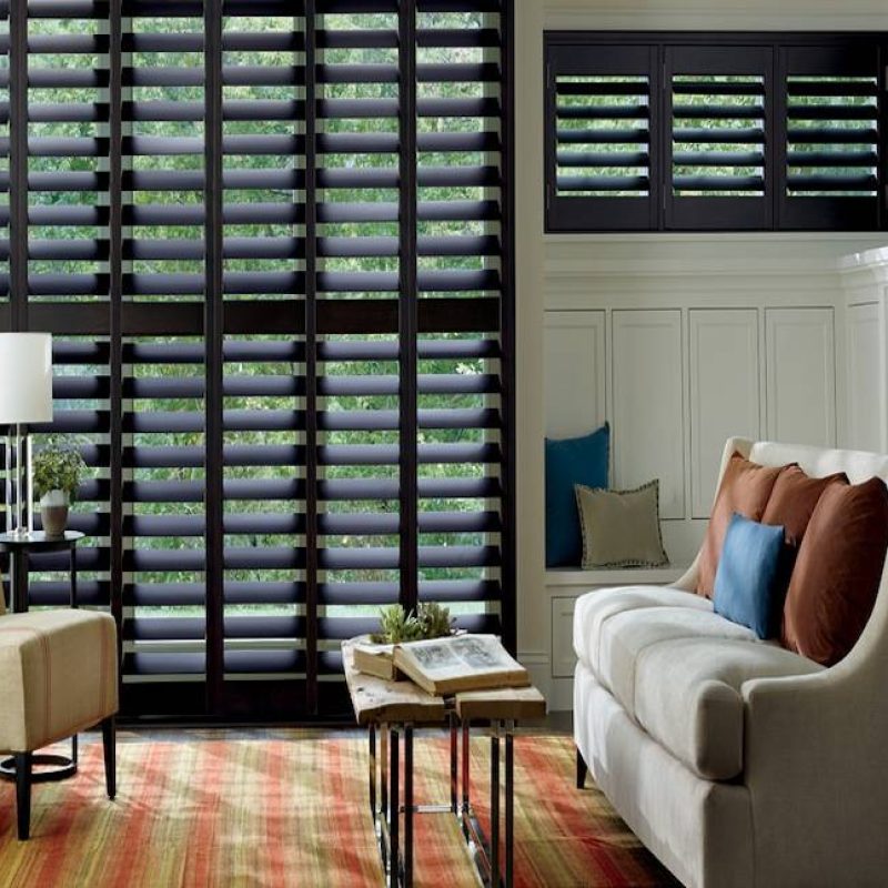 Discover the beauty and strength of Woodlore plantation shutters for windows, perfect for creating a sophisticated atmosphere.